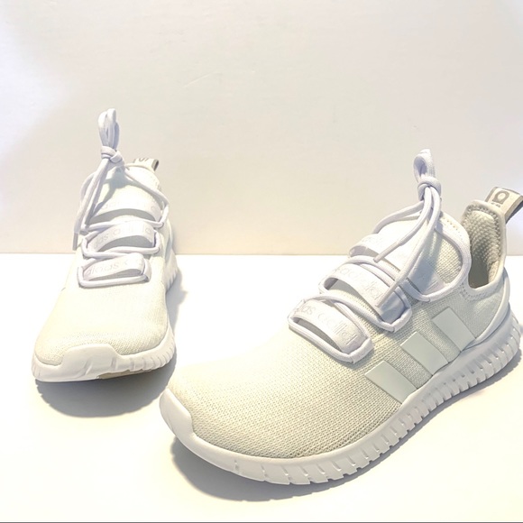 Adidas Mens Kaptir White Sneaker Size 11 - Picture 6 of 13
